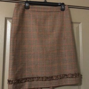 Casual Corner Women’s Tailored Tweed Skirt, 12